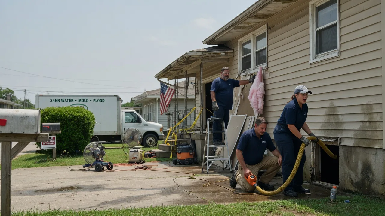 Water Damage Repair in South Lebanon, OH near me